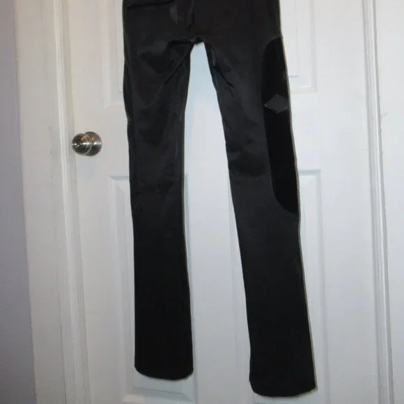 Lip Service Velvet Cross Pants Small Rare Low Rise Goth Rocker Excellent Jeans - Picture 9 of 14